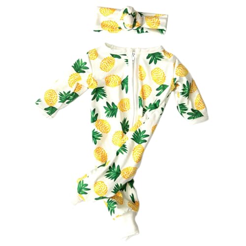 Oxxggkao Babypuppenkleideroutfits Für 18 Zoll Neugeborene Sampper Für Jungen/Mädchen Kleidung Und Stirnband Puppen Outfits von Oxxggkao