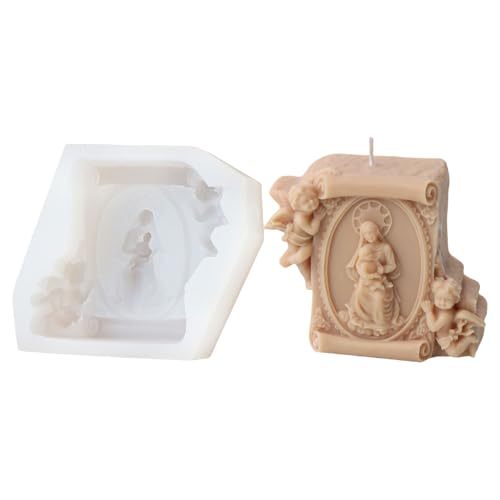 Elegante Silikonseife Formen Religiöse Serie Kerzenhandwerksform Elegante Silikonseife Formen Religiöse Serie Kerzenhandwerksform von Oxxggkao