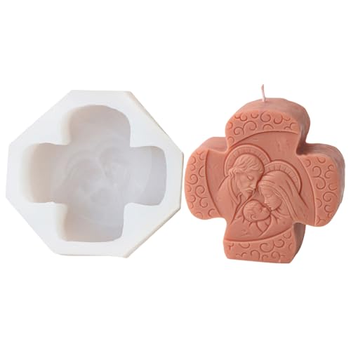 Elegante Silikonseife Formen Religiöse Serie Kerzenhandwerksform Elegante Silikonseife Formen Religiöse Serie Kerzenhandwerksform von Oxxggkao