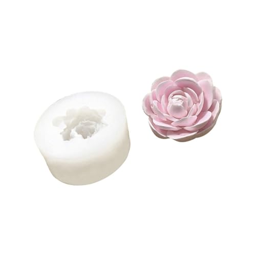 Floral Silikonformen Für Epoxidharz Herstellen Kerzenseife Hitzebeständige Einfache Demolding Blumenform von Oxxggkao