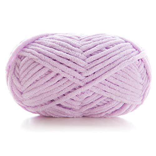 Häkelgarn, Polyester-Garn zum Stricken von Kissen, Deckchen, Mandalas, Verzierungen, Puppen, Schals, Strickjacken, Kleider, Häkeln, Puppenhaar, mehrfarbig von Oxxggkao
