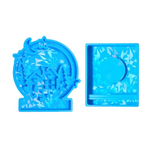 Herz Kerzenstick Silikonform Kerze Basis Schimmelpilze Hausform Ornamente Home Decors House Form Geformt von Oxxggkao