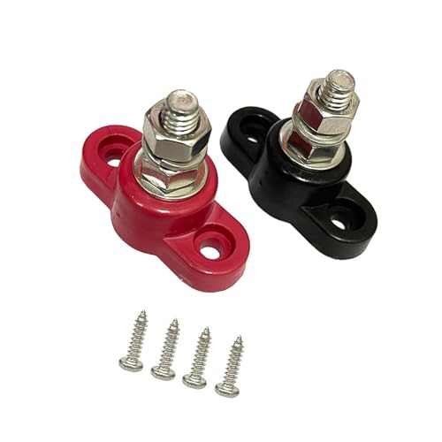 Leistungsverteilungsblock 48 V 50A Elektrische Klemme Stufen 1/4 5/16 "3/8" Größe Batterie Nach Annt von Oxxggkao