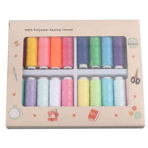 Mehrzweck 40s/2 Baumwollnähfäden 20 Ton Sorte Set Für Kleidung Home Textiles Und Handwerk Hohe Stärken Nähmaschinenfaden Mehrzweck 40s/2 Baumwollnähfäden 20 Ton Sorte Set Für Kleidung Home Textiles Und Handwerk Hohe Stärken Nähmaschinenfaden von Oxxggkao