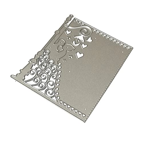 Metall-Stanzschablone für Hochzeit, Braut, Bräutigam, Scrapbooking, Album, Papierkarte, Vorlage, Prägung, Handwerk, Dekoration, Metall-Stanzformen von Oxxggkao