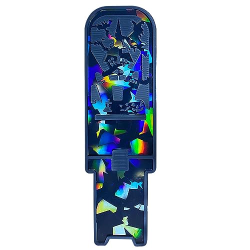 Mobiltelefonhalterhalter Form Schimmel Kristall Epoxidharz Holographische Mobile Ständer Silikonform Gusswerkzeuge Rack von Oxxggkao