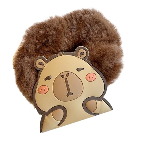 Oxxggkao Capybaras Haargummi für Kinder, für Party, Halloween, Kopfbedeckung, Musikfestivals, Foto-Requisiten, Mädchen, Foto-Requisiten, Capybara-Haargummi von Oxxggkao