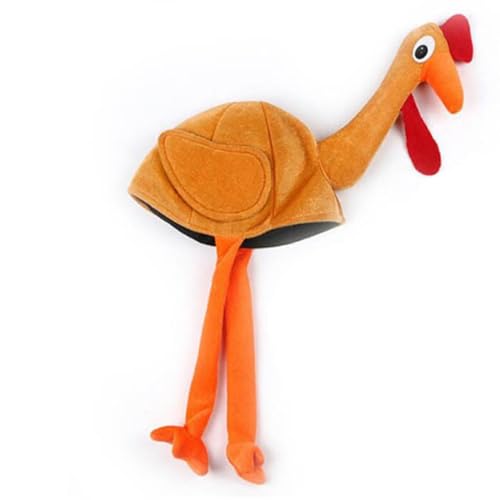 Oxxggkao Erwachsene Stereo Truthahn Form Hut Weihnachten Thanksgiving Dekoration Einzigartige Erwachsene Karneval Party Festliche Hüte Erwachsene Für Männer Frauen Familie von Oxxggkao