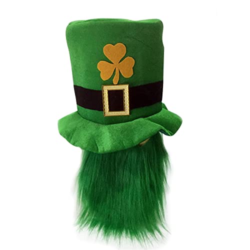 Oxxggkao Koboldmützen, Feiertags-/Patricks-Day-Party-Dekoration, festliche Bühnenaufführung, Patrick-Hut, Kopfschmuck, Party, St. Patrick's Day Hut von Oxxggkao