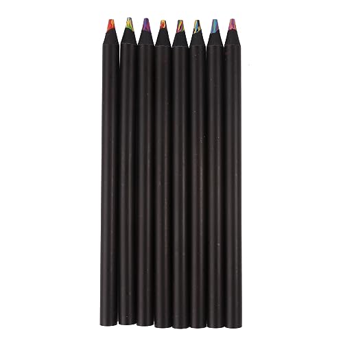 Oxxggkao Regenbogenfarben Bleistifte 8Color In1 Regenbogenstift Für Kinder Erwachsene Kunst Zeichnen Hölzerne Bleistift Bleistift Mehrfarbig Stifte von Oxxggkao