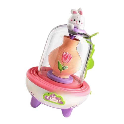 Oxxggkao USB Chargenable Miniature Pottery Wheel Spielzeug Für Kinder Reisefreundliches Design Kreativer Lehmhandwerk Maschine Party USB Töpfermaschine Kinder Oxxggkao USB Chargenable Miniature Pottery Wheel Spielzeug Für Kinder Reisefreundliches Design Kreativer Lehmhandwerk Maschine Party USB Töpfermaschine Kinder von Oxxggkao