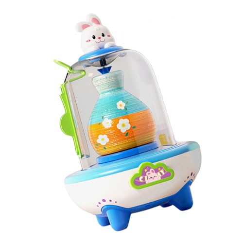 Oxxggkao USB Chargenable Miniature Pottery Wheel Spielzeug Für Kinder Reisefreundliches Design Kreativer Lehmhandwerk Maschine Party USB Töpfermaschine Kinder Oxxggkao USB Chargenable Miniature Pottery Wheel Spielzeug Für Kinder Reisefreundliches Design Kreativer Lehmhandwerk Maschine Party USB Töpfermaschine Kinder von Oxxggkao