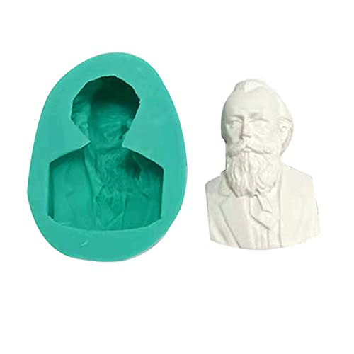 Porträt Skulptur Silikon Flexible Lebensmittel Sichere Schimmelpilze Harz Keramik Süßigkeiten Fondant Süßigkeiten Schokoladenseife Schimmelpilze Formen Zum Backen Von Silikon Für Dekorationen Porträt Skulptur Silikon Flexible Lebensmittel Sichere Schimmelpilze Harz Keramik Süßigkeiten Fondant Süßigkeiten Schokoladenseife Schimmelpilze Formen Zum Backen Von Silikon Für Dekorationen von Oxxggkao
