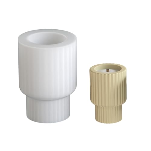 Silikonschimmelpektierhalter Formen Gestreifter Form Aufbewahrungstassen Formen Geeignet Für Home Decors Enthusiasten von Oxxggkao