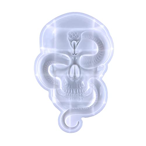 Snakelike Schädel Silikonform Halloween Dekoration Schimmel Für Ornament Halloween Weihnachtsfeier Harz Gussform Square Silicon Großes Rechteck Snakelike Schädel Silikonform Halloween Dekoration Schimmel Für Ornament Halloween Weihnachtsfeier Harz Gussform Square Silicon Großes Rechteck von Oxxggkao