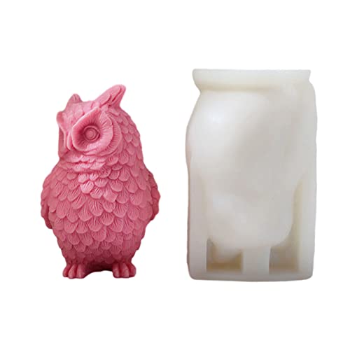 Stehende Eule Silikonform Duft Kerze Schimmel Tisch Ornament Werkzeuge Gipshandwerk Machen Versorgung Nicht Stick Epoxidharzform Silikon Einzigartig Für Anfänger Stehende Eule Silikonform Duft Kerze Schimmel Tisch Ornament Werkzeuge Gipshandwerk Machen Versorgung Nicht Stick Epoxidharzform Silikon Einzigartig Für Anfänger von Oxxggkao