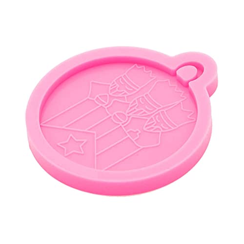 Super Glossy Puerto Drei Männer Wise Man Epoxidharz Schimmel Schlüsselanhänger Pendant Silikonform Bastel Schmuck Halskette Ohrringe Ton Polymergusswerkzeuge Wise Man Epoxyform von Oxxggkao