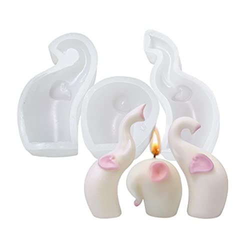 Tierreihe Kerzenepoxidharz Schimmel Arherapie Gips Seife Silikonform Handwerk Home Ornamente Gusswerkzeuge Epoxidharz Schimmel Silikon Groß von Oxxggkao