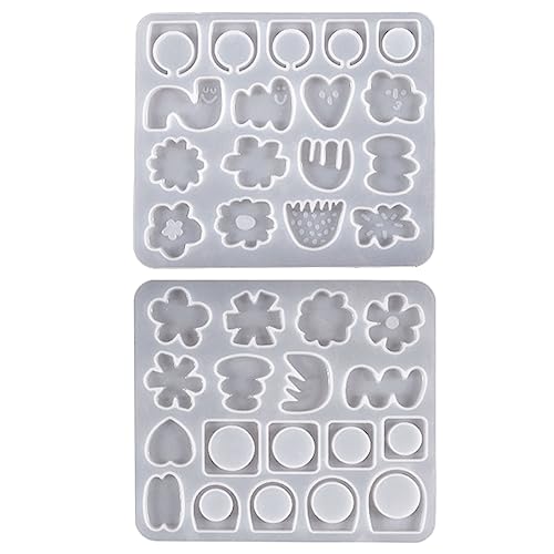 Unregelmäßiger Blütenring Silikonformen Epoxidharz Castin Für Handwerksprojekte Ringe Schmuck Making Nicht Blumenharz Handwerk Schmuck Making von Oxxggkao