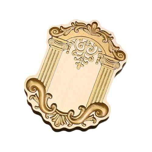 Vintaged Messing Wachs Seal Stamp Head Komplizierte Geprägte Design Für Hochzeitseinladungen Personalisierung Handwerksprojekte Antike Geprägte Wachsiegelstempel von Oxxggkao