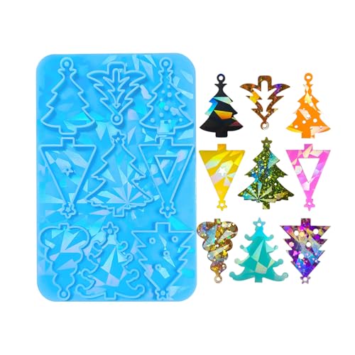 Weihnachtsbaumharzformen Für Party Dekorationen Holographische Silikonschlüsselkettenform Anhänger Regenbogeneffekte Weihnachtsform Orament Birthday Party Gunst Geschenk Geschenk Weihnachtsbaumharzformen Für Party Dekorationen Holographische Silikonschlüsselkettenform Anhänger Regenbogeneffekte Weihnachtsform Orament Birthday Party Gunst Geschenk Geschenk von Oxxggkao