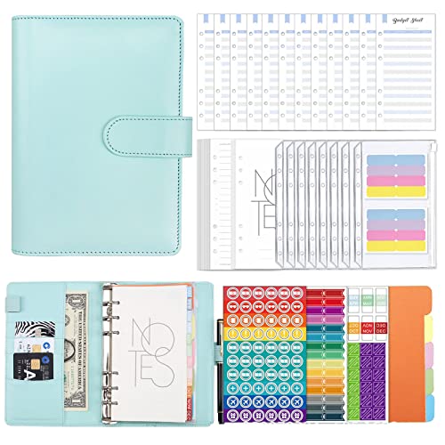 Wiederverwendbares Leder Bindemittel Set Mit Taschen Budget Sheets Etiketten Aufkleber Seiten Trenner Planer Notepad Beschriftungen Bargeldumschläge Brieftasche Und Bill Wiederverwendbares Leder Bindemittel Set Mit Taschen Budget Sheets Etiketten Aufkleber Seiten Trenner Planer Notepad Beschriftungen Bargeldumschläge Brieftasche Und Bill von Oxxggkao