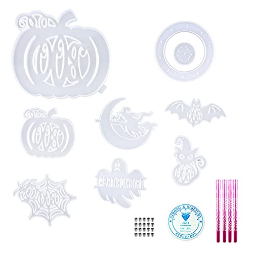 Witch Kürbiswand Hanging Wind Silikon Epoxidform Schlüsselbund Anhänger Handwerk Für Valentinstag Geschenkwand Hanging Witch Kürbiswand Hanging Wind Silikon Epoxidform Schlüsselbund Anhänger Handwerk Für Valentinstag Geschenkwand Hanging von Oxxggkao
