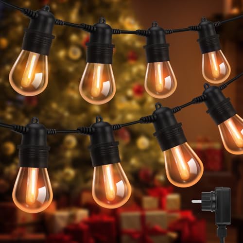 OxyLED Lichterkette Außen, 16M Led Lichterkette Außen Wetterfest IP65 mit 15+1 S14 Glühbirnen 3 Modes Lichterkette Outdoor für Garten, Party, Hochzeit, Terrasse OxyLED Lichterkette Außen, 16M Led Lichterkette Außen Wetterfest IP65 mit 15+1 S14 Glühbirnen 3 Modes Lichterkette Outdoor für Garten, Party, Hochzeit, Terrasse von OxyLED