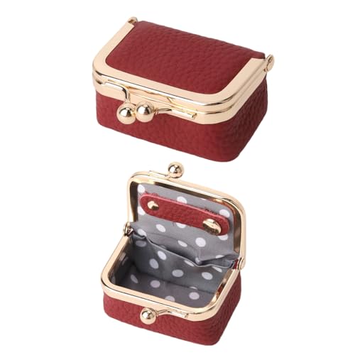Oyachic Schmuckaufbewahrung Reise,Leather Jewelry Box,Schmuckkästchen Klein,Damen Schmuckschatulle Leder Schmuckbox Schmuckaufbewahrung für Mädchen (rot) von Oyachic