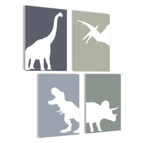 Oyifan Kinderzimmer Dekorationen, Dinosaurier Poster, Jungen Zimmer Dekorationen, 4pcs Deko Kinderzimmer für Jungen, Mädchen, Babyzimmer Bilder, Bild Kinderzimmer Dekoration Oyifan Kinderzimmer Dekorationen, Dinosaurier Poster, Jungen Zimmer Dekorationen, 4pcs Deko Kinderzimmer für Jungen, Mädchen, Babyzimmer Bilder, Bild Kinderzimmer Dekoration von Oyifan