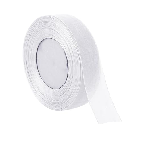 1 Rollen 45M geschenkband weiss,Doppelseitiges Durchsichtiges Chiffonband,Organza Bänder Weiß,Schleifenband Hochzeit Dekorationen,Schleifenband Organzabänder für Weihnachten,Geschenk,Handwerk 1 Rollen 45M geschenkband weiss,Doppelseitiges Durchsichtiges Chiffonband,Organza Bänder Weiß,Schleifenband Hochzeit Dekorationen,Schleifenband Organzabänder für Weihnachten,Geschenk,Handwerk von Oykrueats