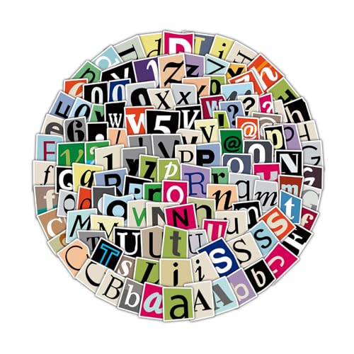 100 Stück Buchstaben Aufkleber,Sticker Buchstaben,Buchstaben Zum Aufkleben,Scrapbook Stickers,Klebebuchstaben,Sticker Vintage,Wasserdicht Mehrfarbig Alphabet Aufkleber für Briefkästen,Reisetasche 100 Stück Buchstaben Aufkleber,Sticker Buchstaben,Buchstaben Zum Aufkleben,Scrapbook Stickers,Klebebuchstaben,Sticker Vintage,Wasserdicht Mehrfarbig Alphabet Aufkleber für Briefkästen,Reisetasche von Oykrueats