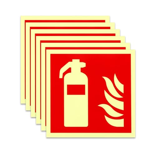 6 Stück feuerlöscher schild Nachleuchtend,schild feuerlöscher aufkleber PVC,Hinweisschild Feuerlöscher Starker Kleber,Feuerlöscher Aufkleber Brandschutzzeichen für Haus Büro und Baustelle 6 Stück feuerlöscher schild Nachleuchtend,schild feuerlöscher aufkleber PVC,Hinweisschild Feuerlöscher Starker Kleber,Feuerlöscher Aufkleber Brandschutzzeichen für Haus Büro und Baustelle von Oykrueats