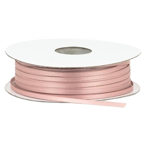 Satinband,3 mm x 45 Meter Geschenkband,Doppelseitiges Polyester Satinband Rosa,Dekoband,Schleifenband zum Dekorieren & Basteln,für Weihnachten Geschenkverpackung,Hochzeit Weihnachtsdeko Party Satinband,3 mm x 45 Meter Geschenkband,Doppelseitiges Polyester Satinband Rosa,Dekoband,Schleifenband zum Dekorieren & Basteln,für Weihnachten Geschenkverpackung,Hochzeit Weihnachtsdeko Party von Oykrueats
