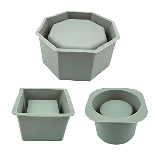 Oyrcvweuy Große Blumentopf-Silikonform für Sukkulenten, Beton, Blumentopf, Vase, Gips, Zement, Ton, Kerzenhalter, Gießharz, Silikonformen für Schmuckherstellung Oyrcvweuy Große Blumentopf-Silikonform für Sukkulenten, Beton, Blumentopf, Vase, Gips, Zement, Ton, Kerzenhalter, Gießharz, Silikonformen für Schmuckherstellung von Homry