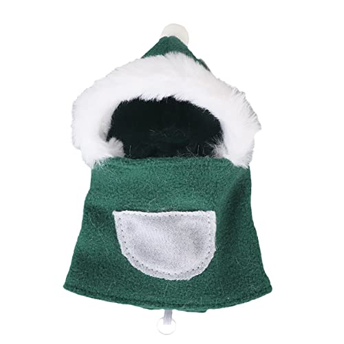 Oytrui Weihnachtsvogelkleidung, Weicher Kapuzenvogel -Fluganzug mit Rückenhaken -Loop -Design für Bekleidung Holiday Party Holiday Show (M) von Oytrui