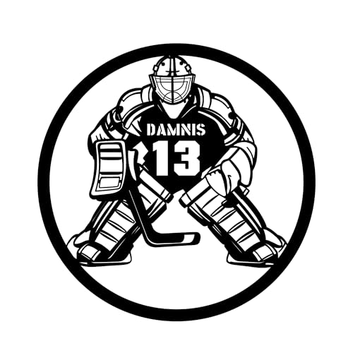 Personalisiert Wandtattoo Eishockey mit Name und Nummer Wandaufkleber Wandsticker für Kinderzimmer Wohnzimmer Schlafzimmer Wanddeko,Geschenk für Kinder Junge Teenager Männer Personalisiert Wandtattoo Eishockey mit Name und Nummer Wandaufkleber Wandsticker für Kinderzimmer Wohnzimmer Schlafzimmer Wanddeko,Geschenk für Kinder Junge Teenager Männer von Ozinna