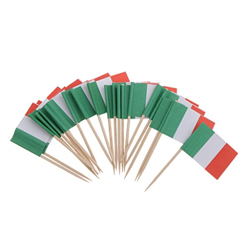 50x Lustige Cupcake Picks Kuchen Topper Tortenstecker Essen Coctail und Obst Deko - Italien 50x Lustige Cupcake Picks Kuchen Topper Tortenstecker Essen Coctail und Obst Deko - Italien von P Prettyia