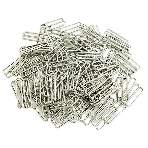 P Prettyia 100pcs Metall BH-Träger Anpassungen Schieber Regler 25 mm BH-Verschluss Schnalle von P Prettyia