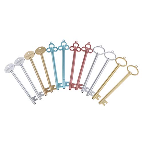P Prettyia 12x Kreative Schlüsselform Gelschreiber Gelstifte Gel Stift Kugelschreiber Set für Kinder Schule Büromaterial P Prettyia 12x Kreative Schlüsselform Gelschreiber Gelstifte Gel Stift Kugelschreiber Set für Kinder Schule Büromaterial von P Prettyia