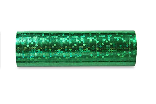 Luftschlangen, Metallic Holografie, GRÜN, 1 Rolle Luftschlangen, Metallic Holografie, GRÜN, 1 Rolle von P&D