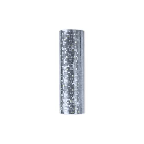 Holografische Serpentinen, silber, 3,8m (1 VPE / 18 Stk.) von PartyDeco