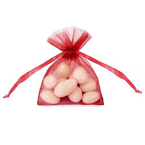 P&D PartyDeco Organza Drawstring Bags Geschenk Wraps Hochzeit Gäste Geschenk Tasche Schmuck Box DIY Geschenk Wraps von PartyDeco
