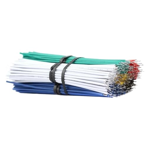 50 Stück Lötzinn Kabel für verzinnte Steckplatine 26 AWG 7,8 cm Überbrückungskabel 1007-26 AWG für DIY (Green 50PCS) von PABVRPYT