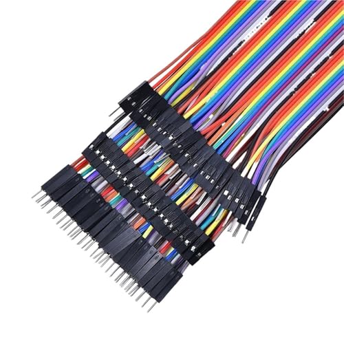Dupont-Überbrückungskabel, 40-polig, 10 cm, 20 cm, 30 cm, 40 cm, männlich zu männlich, weiblich zu weiblich, DIY (weiblich auf weiblich, 30 cm) von PABVRPYT