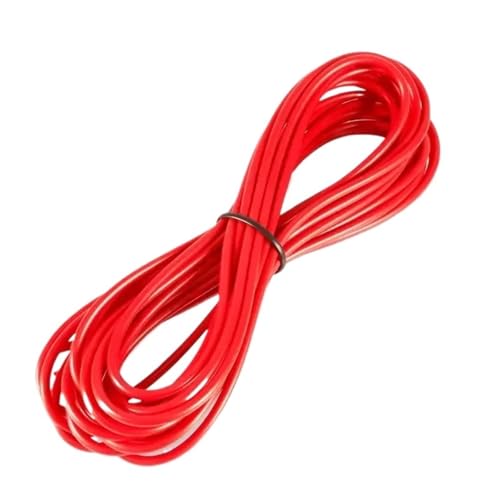 PABVRPYT Kupferkabel 11 13 15 17 18 20 22 AWG, flexible mehrdrähtige Elektrodrähte, Starthilfekabel für Auto, Brotbrett, Spielzeug, Batterie (Gelb, 5M_20AWG-0,5MM2) von PABVRPYT