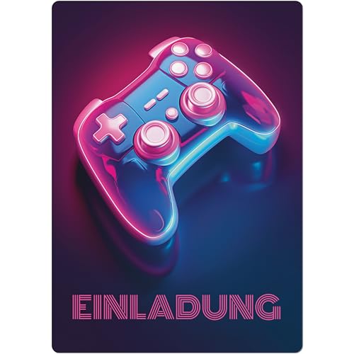 PACKLIST Einladung Geburtstag - Einladungskarten Kindergeburtstag Junge – 12x Einladungskarten Gaming für Ihre Feier – Die Ideale Einladungskarte Für Eine Unvergessliche Gaming-Geburtstagsfeier! PACKLIST Einladung Geburtstag - Einladungskarten Kindergeburtstag Junge – 12x Einladungskarten Gaming für Ihre Feier – Die Ideale Einladungskarte Für Eine Unvergessliche Gaming-Geburtstagsfeier! von PACKLIST