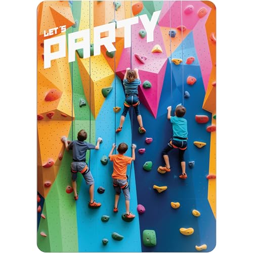 PACKLIST® Einladungskarten Kindergeburtstag Klettern Junge Mädchen, 12x Einladung Klettern Kindergeburtstag – für deine actionreiche KLETTER-PARTY! Mit diesen Einladungen wird jede Feier ein Erfolg! PACKLIST® Einladungskarten Kindergeburtstag Klettern Junge Mädchen, 12x Einladung Klettern Kindergeburtstag – für deine actionreiche KLETTER-PARTY! Mit diesen Einladungen wird jede Feier ein Erfolg! von PACKLIST