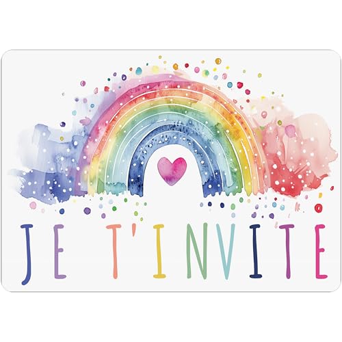 PACKLIST Einladungskarten zum Geburtstag FRANZÖSISCH - 12x Einladungskarten Regenbogen für Ihre Party - Die ideale Einladungskarte für eine zauberhafte und fröhliche Geburtstagsfeier! PACKLIST Einladungskarten zum Geburtstag FRANZÖSISCH - 12x Einladungskarten Regenbogen für Ihre Party - Die ideale Einladungskarte für eine zauberhafte und fröhliche Geburtstagsfeier! von PACKLIST