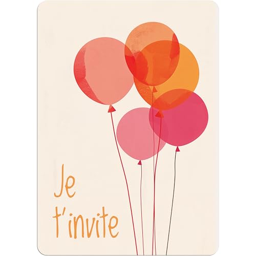 PACKLIST Einladungskarten zum Geburtstag FRANZÖSISCH - 12 x Einladungskarten mit Luftballons für Ihre Party - Die perfekte Einladungskarte für eine unvergessliche Party! PACKLIST Einladungskarten zum Geburtstag FRANZÖSISCH - 12 x Einladungskarten mit Luftballons für Ihre Party - Die perfekte Einladungskarte für eine unvergessliche Party! von PACKLIST